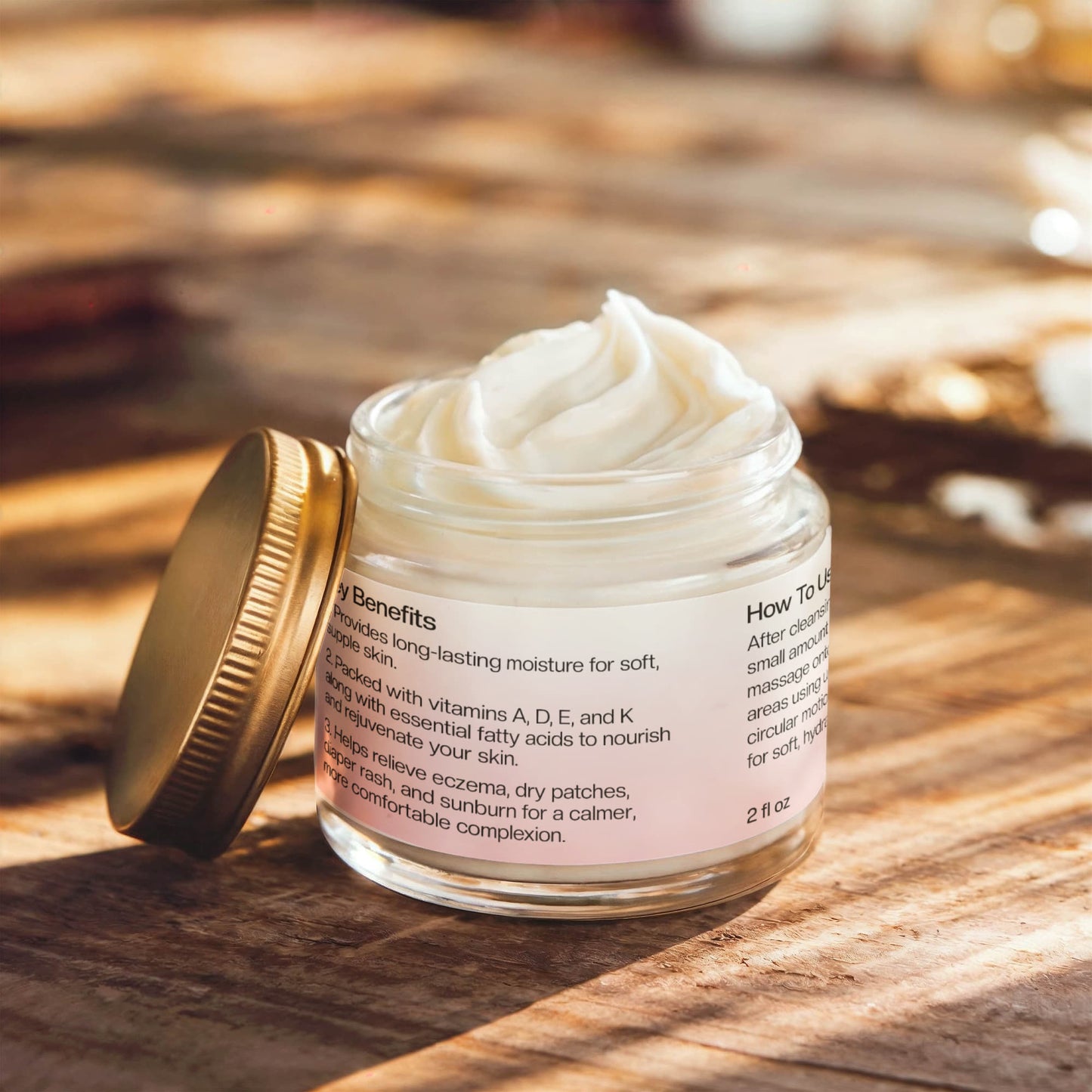 Whipped Grass-Fed Tallow Balm with Vanilla Bean