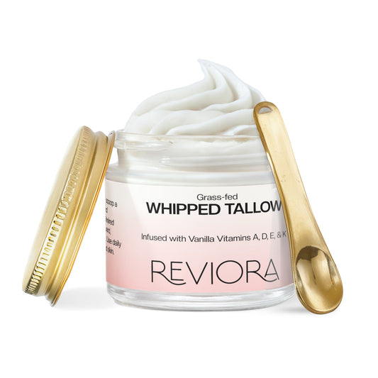 Whipped Grass-Fed Tallow Balm with Vanilla Bean